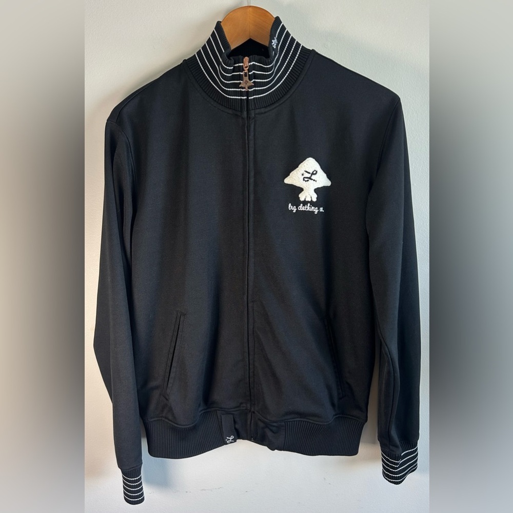 Vintage Y2K LRG Lifted Research Group Leader Of The Pack Track Jacket Sweater